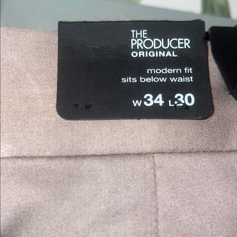Express Men's Khaki Chinos - Picture 3 of 5